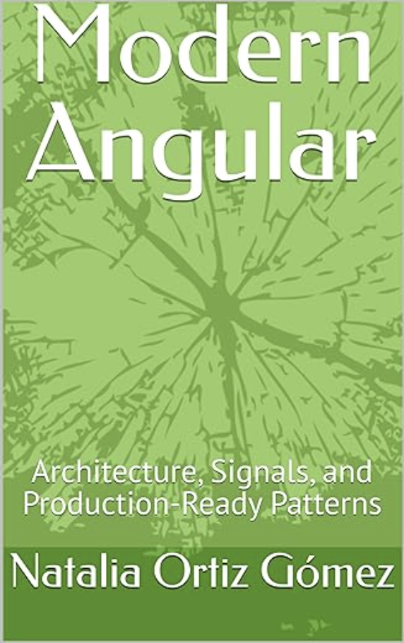 Modern Angular book cover